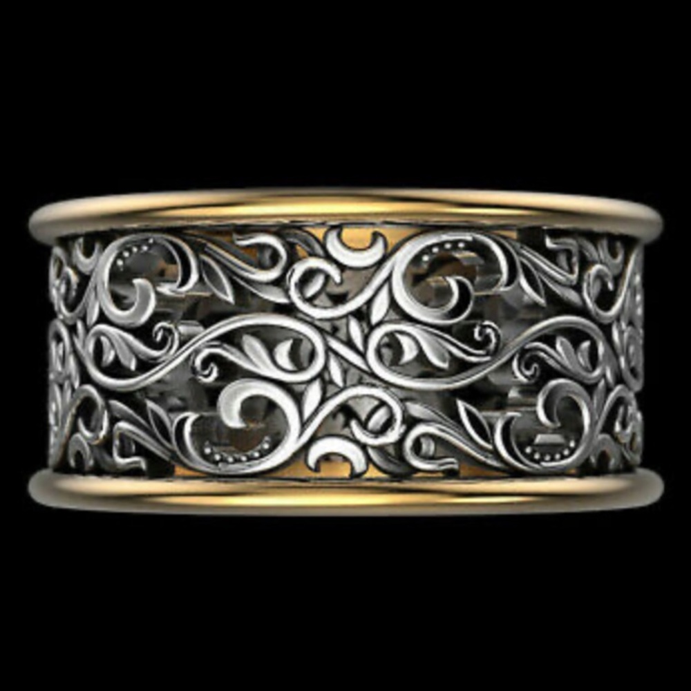 New 925 Sterling silver unique Ring - Picture 2 of 3